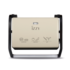 IZZY PANINI CREME 123 Σαντουιτσιέρες/Τοστιέρες Creme IZZY PANINI CREME 123 Σαντουιτσιέρες/Τοστιέρες Creme