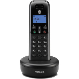 MOTOROLA T501+ Ασύρματα Τηλέφωνα Black