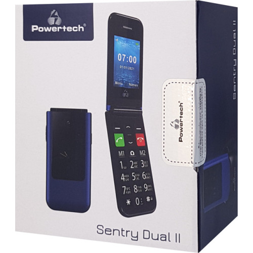 POWERTECH PTM-26 SENTRY 2 DUAL Blue Κινητά Απλής Χρήσης POWERTECH PTM-26 SENTRY 2 DUAL Blue Κινητά Απλής Χρήσης