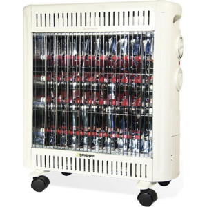 GRUPPE 01-NDS-24AR IVORY Θερμάστρες Χαλαζία/Carbon