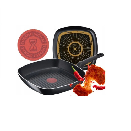 TEFAL SimpleCook 26cm (B55640) Γκριλιέρα Τηγάνια TEFAL SimpleCook 26cm (B55640) Γκριλιέρα Τηγάνια