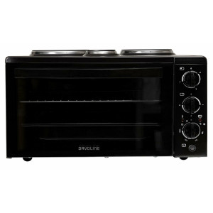 DAVOLINE STAR 4508 Φουρνάκια, Κουζινάκια Black
