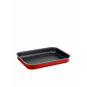 Tefal Tempo Flame Ταψί Ορθογώνιο Αλουμινίου με Αντικολλητική Επίστρωση 27x37cm J57148