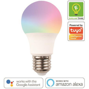 EUROLAMP 147-77901 SMART WiFi 9W RGBW Λάμπες Led E27
