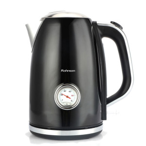 ROHNSON Rohnson Nostalgia R-7720 Βραστήρας 1.7lt 2200W Μαύρος Βραστήρες