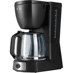 HOBBY HCM-40349 1.2L Black/Inox Καφετιέρα φίλτρου/Γαλλικού