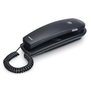 PHILIPS TD2801B-00 Ενσύρματα Τηλέφωνα Black