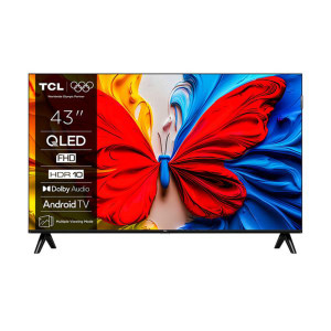 TCL 43S5K Full HD QLED TV 60HZ with HDR and AndroidTV (2025)