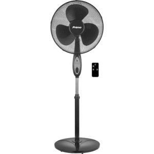 PRIMO PRSF-80297 Ανεμιστήρας Ορθοστάτης 50W Διαμέτρου 40cm με Τηλεχειριστήριο Ανεμιστήρες δαπέδου