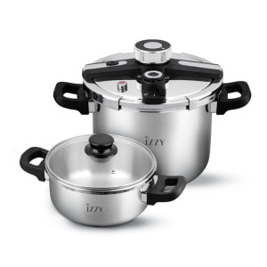 IZZY MULTI SET GOURMET 9LT+5LT (213181) Χύτρες ταχύτητος