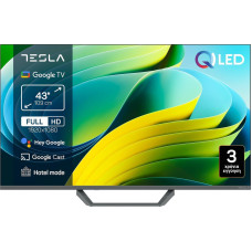 Tesla QLED TV 43" Q43E665GFS FHD Google TV Τηλεόραση Tesla QLED TV 43" Q43E665GFS FHD Google TV Τηλεόραση