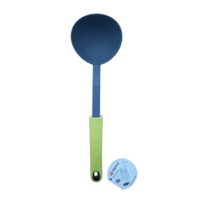 Alpina Appliances Βαθιά Κουτάλα Σούπας Γκρι-ΠΡΑΣΙΝΟ 32cm  2192100451