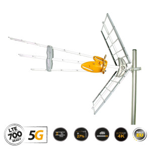 TELEVES DAT-45 T-Force 5G LTE HD BOSS ΚΕΡΑΙΑ (12000025)