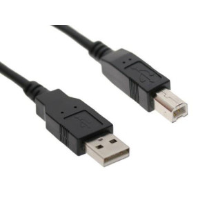 NG USB 2.0 Cable USB-A male - USB-B male Μαύρο 1.8m (NG-USB-1.8M)
