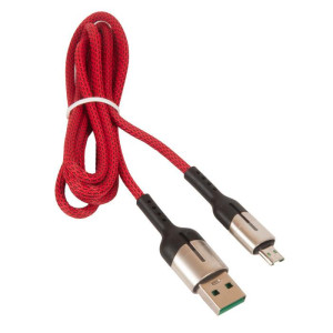 Hoco HC-U68MR micro USB RED Καλώδιο