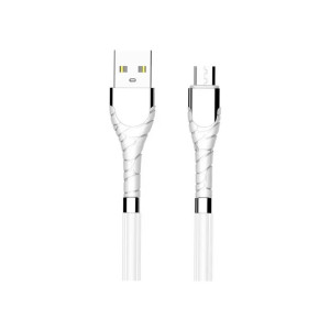 Ldnio Regular USB 2.0 to micro USB Cable Λευκό 1m (LS511)