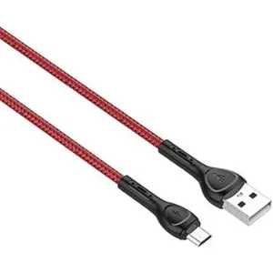 LDNIO LS481 RED ΚΑΛΩΔΙΟ MICRO USB 1m