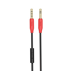 Hoco UPA12 BLACK AUX 3.5-3.5mm Καλώδιο
