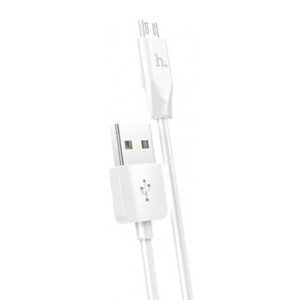 Hoco X1 WHITE micro USB 1m Καλώδιο.
