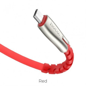 Hoco U58 Core micro USB RED  1.2m Καλωδιο