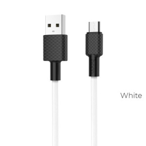 Hoco X29 MICRO USB white Καλώδιο