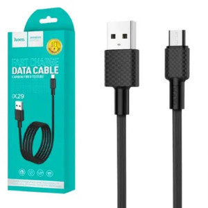 HOCO X29 MICRO USB black Καλώδιο
