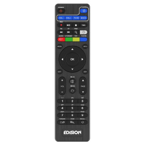 EDISION EDI-RCU 2 Learn Slim Τηλεχειριστήριο Δορυφορικού Δέκτη (07000062)