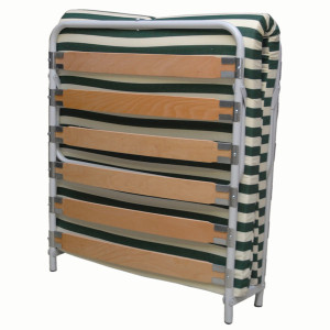 Ηomemarkt 6ΑΡΙ Πτυσσόμενο Ράντζο Μονό με Στρώμα 180x80εκ. (0513010)