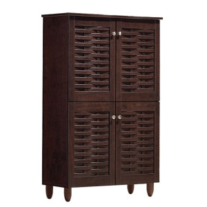 HomeMarkt HM2210.01 Ξύλινη Παπουτσοθήκη Kabira με 6 Ράφια 77x34x123cm (0506959)