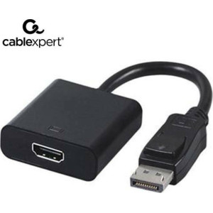 CABLEXPERT ΑΝΤΑΠΤΟΡΑΣ DISPLAYPORT TO HDMI GM-A-DPM-HDMIF-002-BK