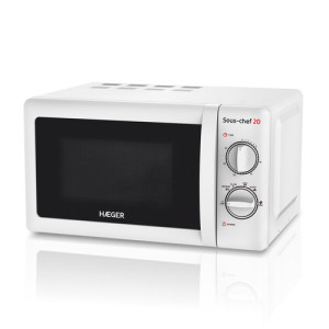 Haeger MW-70W.006A Φούρνος Μικροκυμάτων 20lt Λευκός