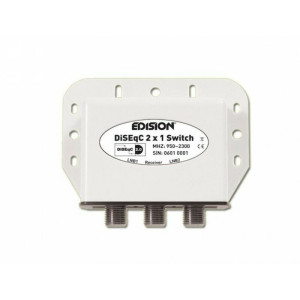 EDISION DISEQC 2x1 Switch Πολυδιακόπτης (02010001)