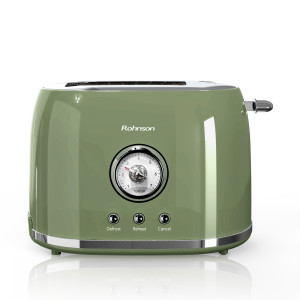 Rohnson Nostalgia R-2215 Φρυγανιέρα 2 Θέσεων 800W Πράσινη