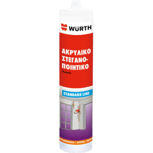 Wurth Standard Line Σφραγιστική Σιλικόνη Λευκή 280ml(0892166000)