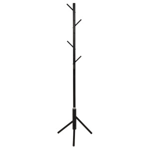 HomeMarkt Καλόγερος Μεταλλικός Μαύρος 48x48x173cm