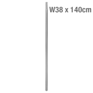 EDISION ΙΣΤΟΣ ΜΕΤΑΛΛΙΚΟΣ ΓΑΛΒΑΝΙΖΕ Φ38 x0,9 mm 140cm (16010001)