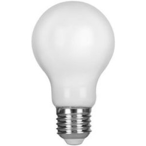 EUROLAMP 147-78425 ΛΑΜΠΑ LED ΚΟΙΝΗ CROSSED FILAMENT 7W E27 4000K 220-240V MILKY