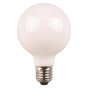 EUROLAMP 147-78411 ΛΑΜΠΑ LED ΓΛΟΜΠΟΣ G95 CROSSED FILAMENT 7.8W Ε27 4000K 220-240V MILKY