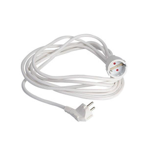 EUROLAMP 147-13019 ΠΡΟΕΚΤΑΣΗ ΓΕΡΜΑΝΙΚΩΝ ΠΡΟΔΙΑΓΡΑΦΩΝ 10m 3X1.5mm ΛΕΥΚΗ