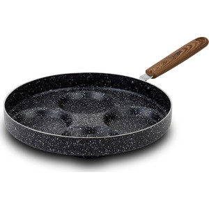 Nava Τηγάνι Pancake Αλουμινίου Φ26cm Αντικολλητικό Nature 10144113