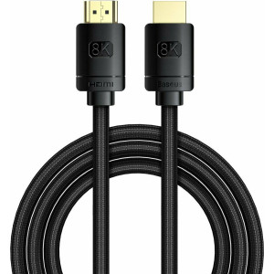 BASEUS HIGH DEFINITION SERIES, ΚΑΛΩΔΙΟ HDMI, 8Κ, 2m, ΜΑΥΡΟ