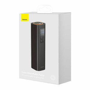 BASEUS SUPER MINI ΤΡΟΜΠΑ ΑΥΤΟΚΙΝΗΤΟΥ, ΜΑΥΡΗ BAS-CRCQ000001