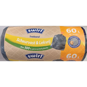 SWIRL ΣΑΚΟΥΛΑ ΣΚΟΥΠΙΔΙΩΝ 60L/10 ΤΕΜ ΜΕ ΚΟΡΔΟΝΙ 6780795