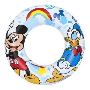 Bestway Ring Παιδικό Σωσίβιο Κουλούρα Mickey για 3-6 Ετών Λευκό Mickey and Donald