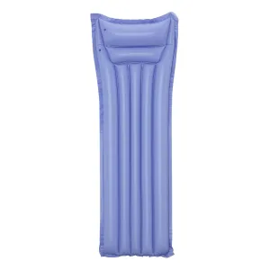 BESTWAY φουσκωτό στρώμα θαλάσσης 44007 με μαξιλάρι, 183x69cm, μωβ