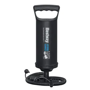 BESTWAY τρόμπα χειρός 62003, 1.85lt, 6PSI, μαύρη