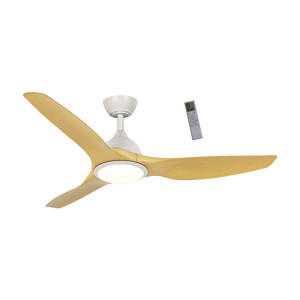 Primo PRCF-80726 Ανεμιστήρας Οροφής 132.08cm με Φως Μπεζ / Λευκός